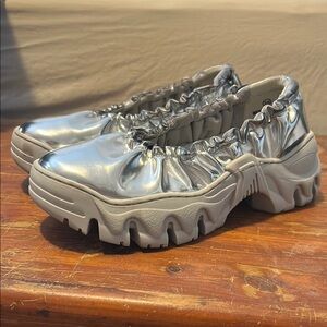 Rombaut Silver Boccaccio II Ballerina Flats